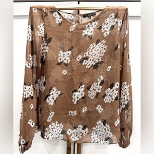 SANCTUARY Peekaboo Back Blouse Size M